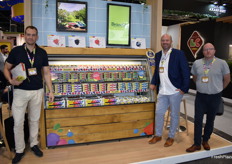 Philippe Warga, Sören Lüers, Arnold Vervetjes with Driscoll's.